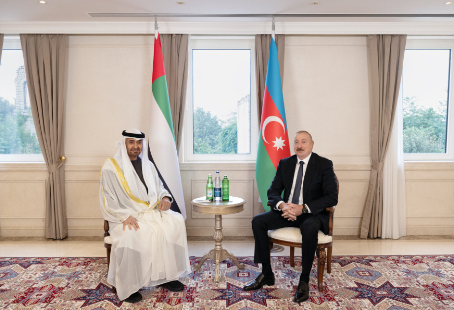 UAE President shares post on visit to Azerbaijan