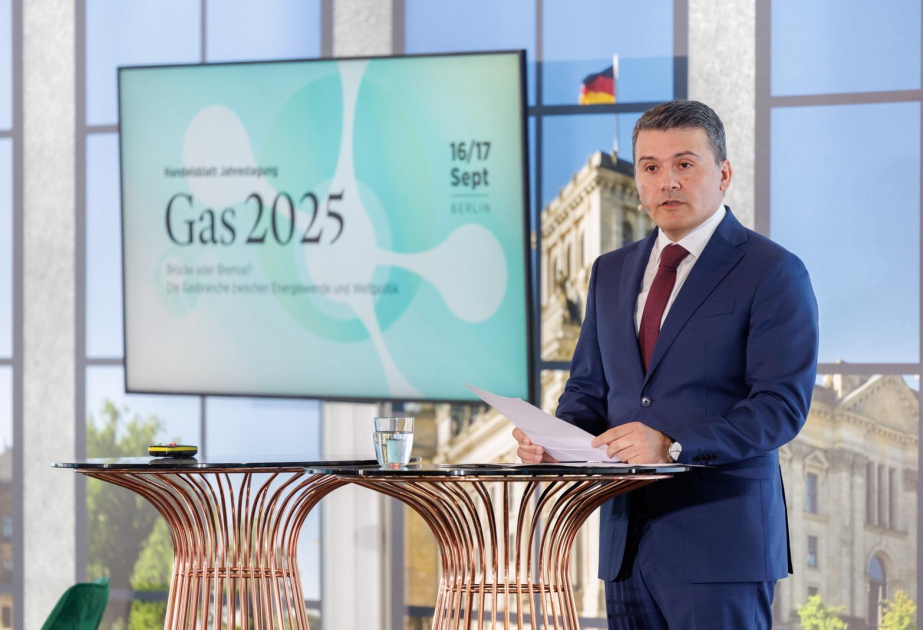 Azerbaijan's energy strategy highlighted at Gas 2025 annual conference in Berlin