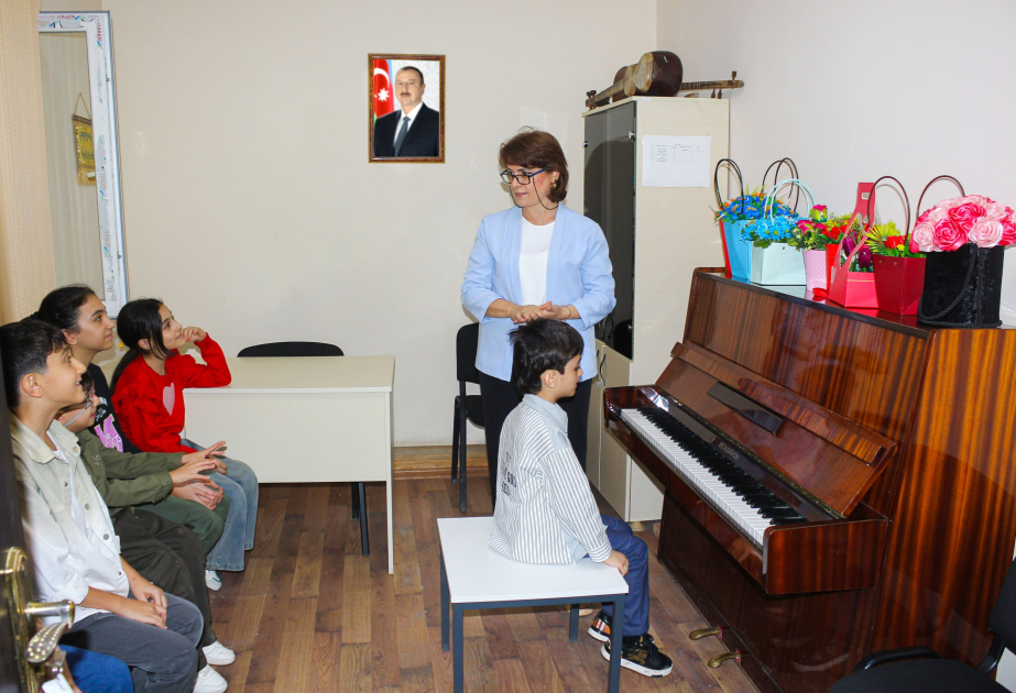 Sabirabadda Günərzi Qayğı Mərkəzinin benefisiarları üçün master-klas təşkil edilib