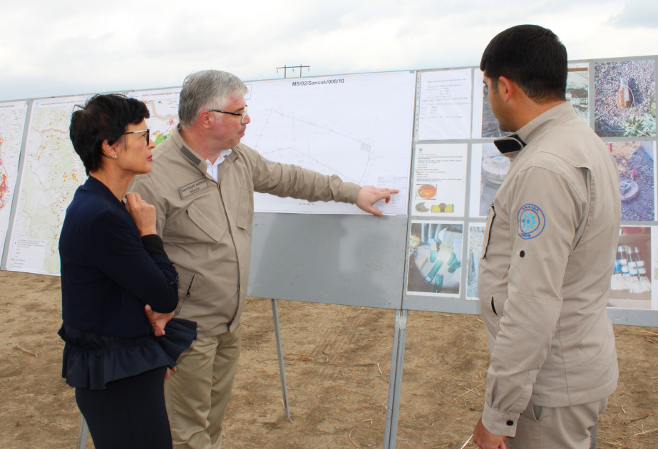 European Commissioner for Enlargement visits Aghdam