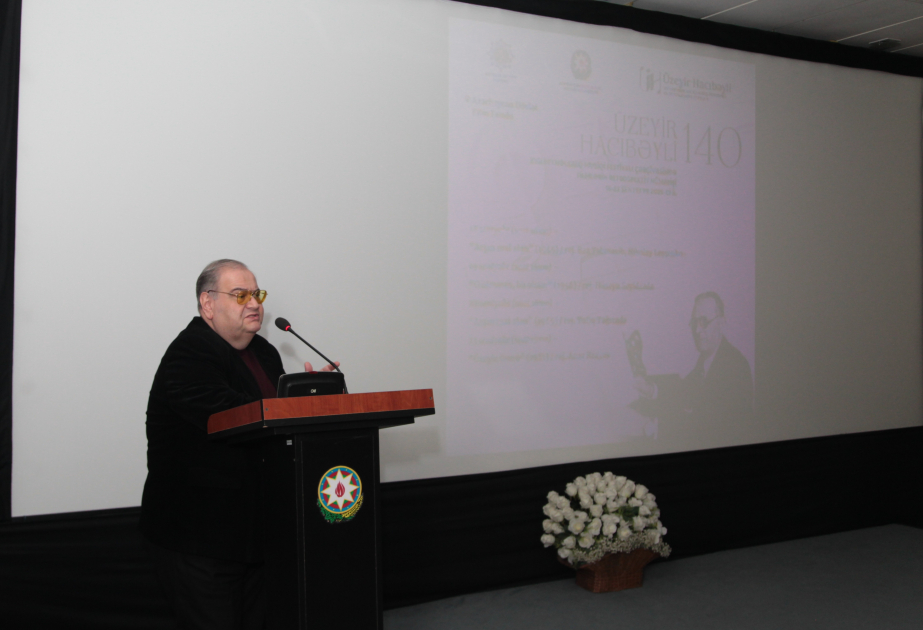 Dövlət Film Fondunda növbəti tədbir - Üzeyir Hacıbəyli və Azərbaycan kinosu