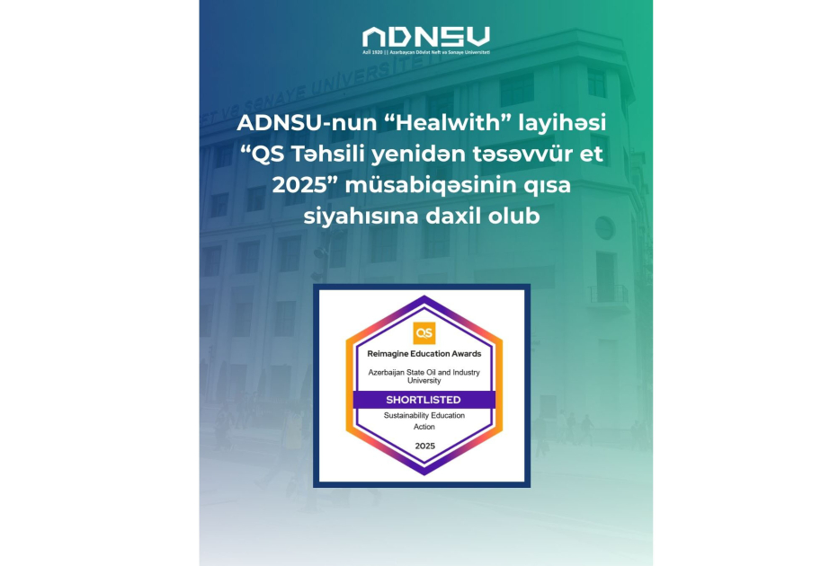 ASOIU’s “Healwith” project shortlisted for “QS Reimagine Education Awards 2025”