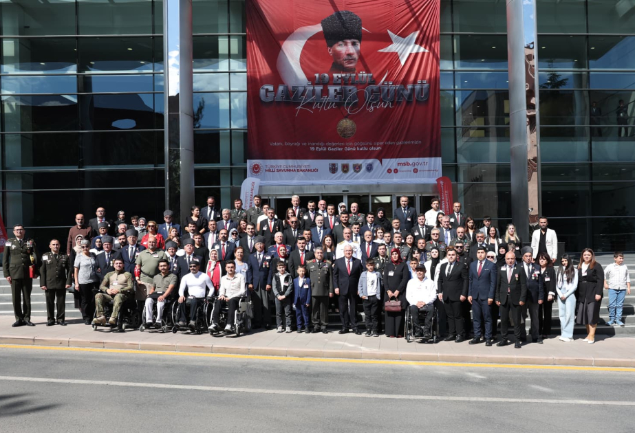 Azərbaycanlı qazilər Ankarada Veteranlar Gününə həsr olunmuş tədbirdə iştirak ediblər