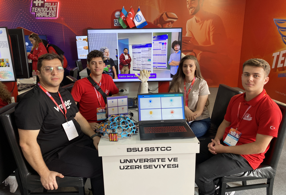 BDU “TEKNOFEST 2025”də EEG texnologiyasına əsaslanan layihə ilə çıxış edir