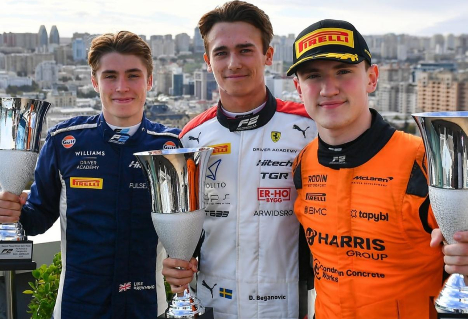 Гран-при Азербайджана: награжден победитель спринта Формулы-2