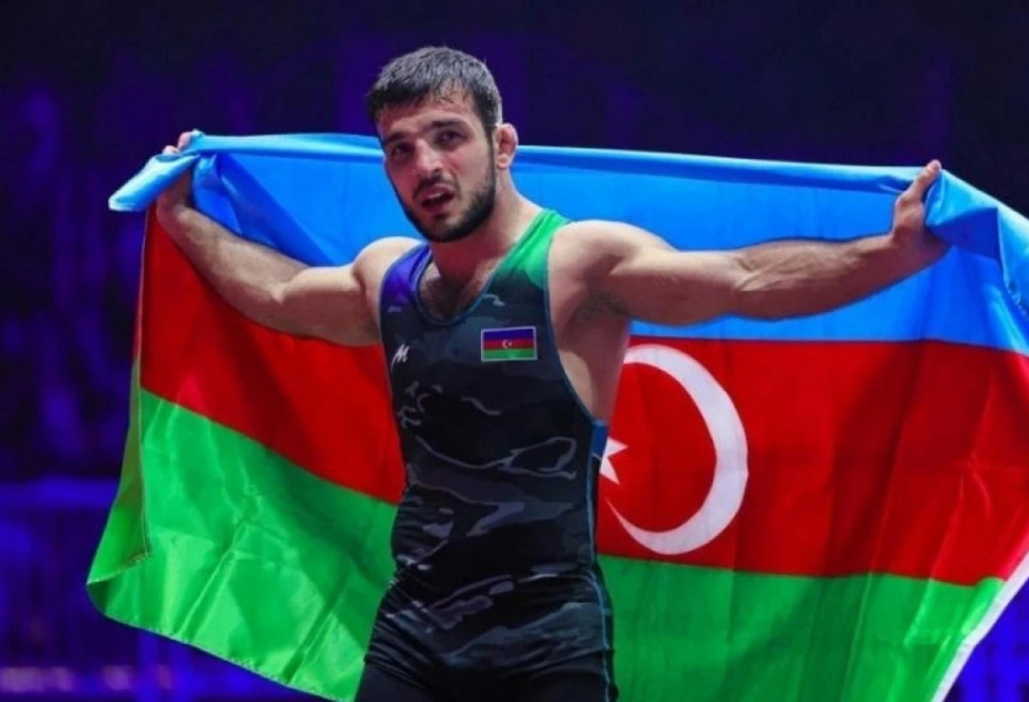Azerbaijani Greco-Roman wrestler becomes two-time world champion