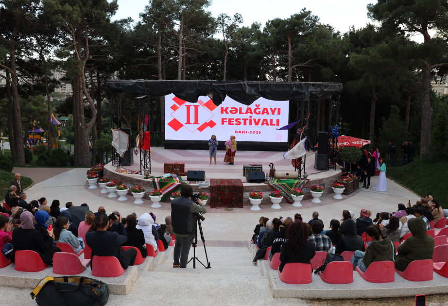 Xətai rayonunda İkinci Kəlağayı Festivalı keçirilib