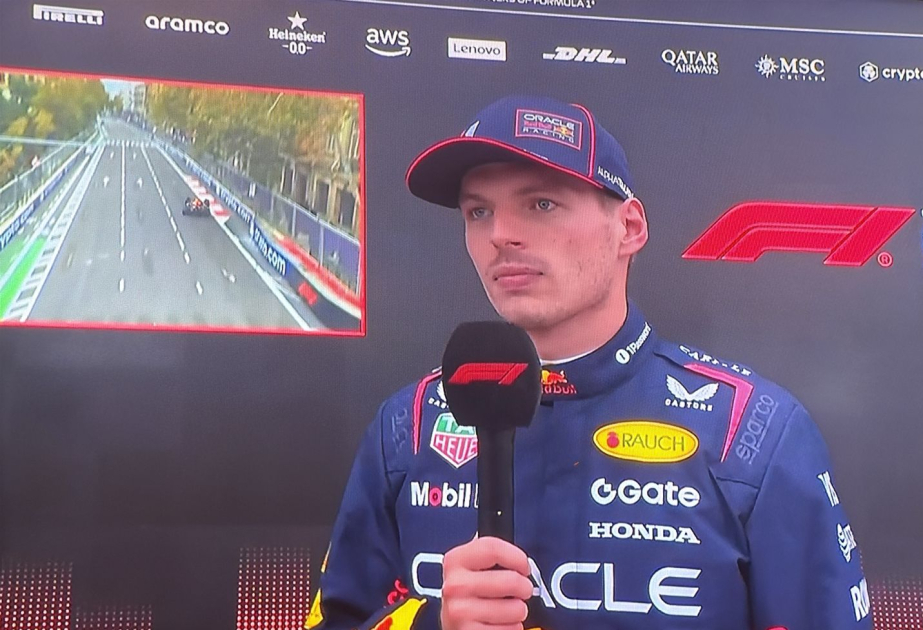 Verstappen: "Ganar en Bakú fue muy importante para mí"