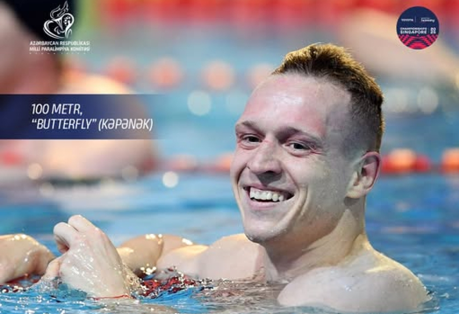 Mondiaux de para-natation : Roman Saley décroche le bronze