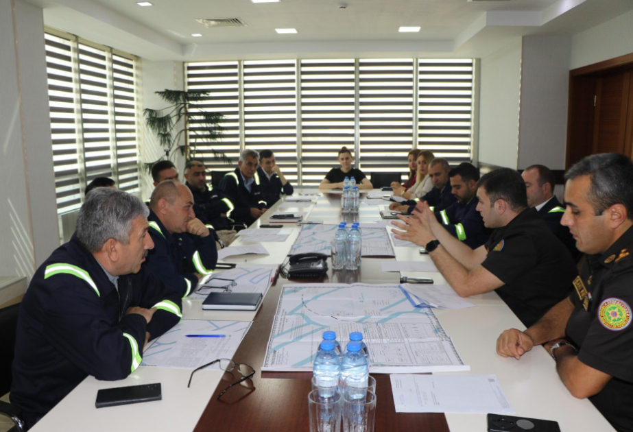 Bakı Regional Mərkəzi nümunəvi mülki müdafiə məşqi keçirib
