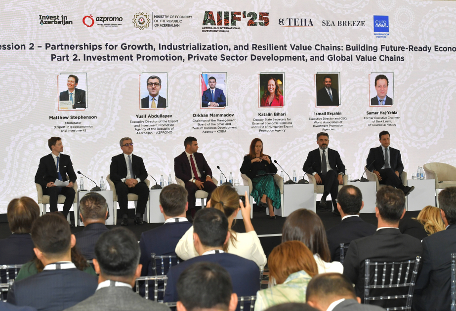 First Azerbaijan International Investment Forum continues with sessions