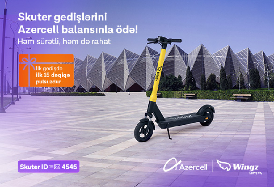 ®  Новый этап городской микромобильности с Azercell