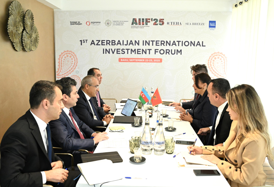 Azerbaiyán discute el fortalecimiento de la asociación económica con Montenegro