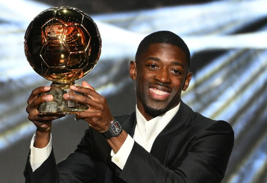 Ousmane Dembélé gana el Balón de Oro