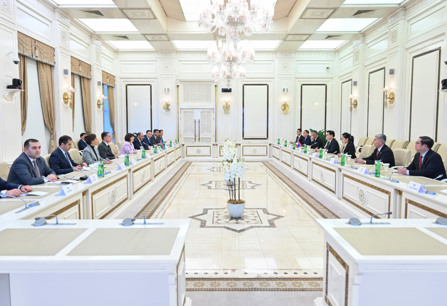 Intercambio de opiniones sobre la cooperación entre los órganos legislativos de Azerbaiyán y Laos
