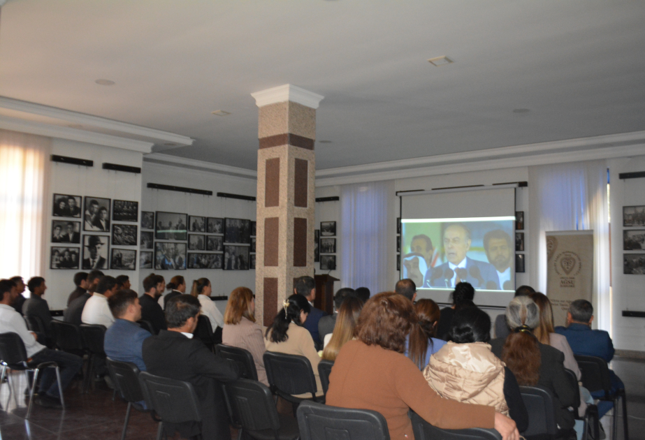 Ağsuda “Azərbaycan mədəni irsinə dövlət qayğısı” mövzusunda elmi seminar keçirilib