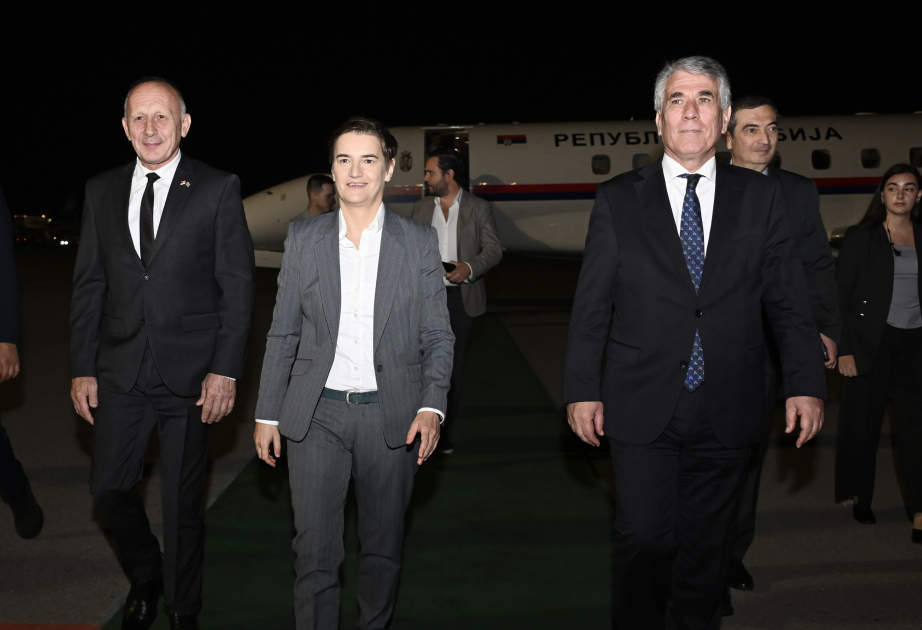 Speaker of Serbian National Assembly arrives in Azerbaijan for official visit