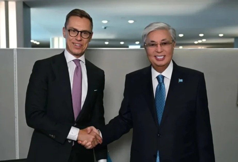 Presidents of Kazakhstan and Finland hold talks