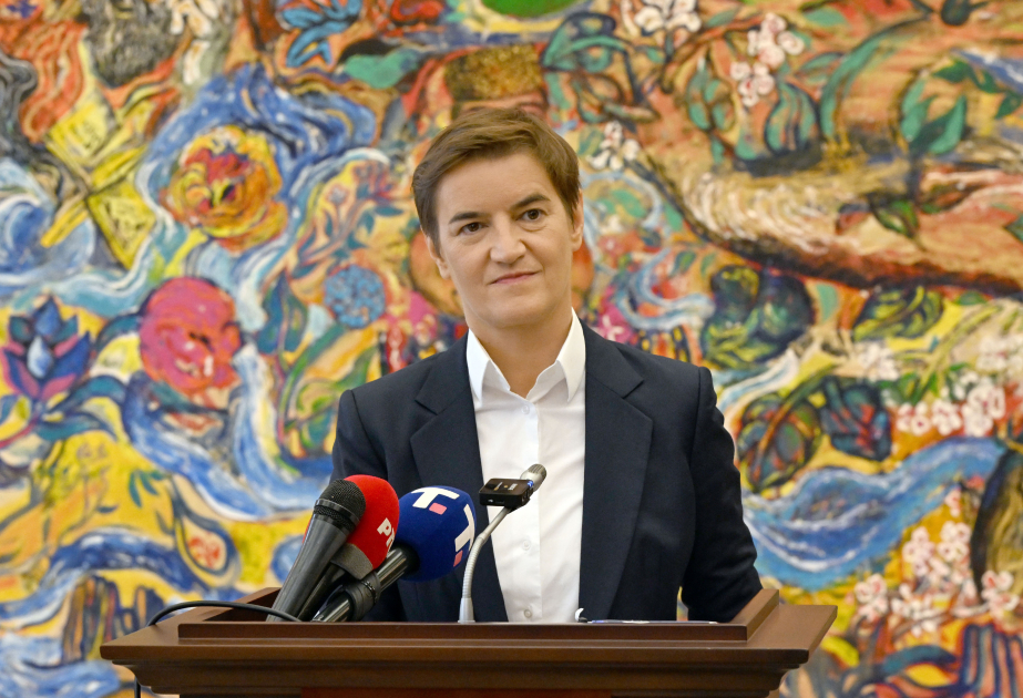 Ana Brnabiç: Azərbaycan-Serbiya tərəfdaşlıq münasibətləri inkişaf etməkdədir