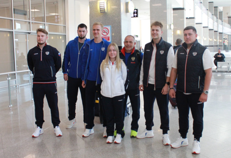 Russian athletes arrive in Azerbaijan to participate in 3rd CIS Games