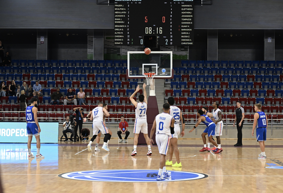 Avropa Kuboku: "Abşeron Lions" doğma meydanda Kipr klubunu məğlub edib