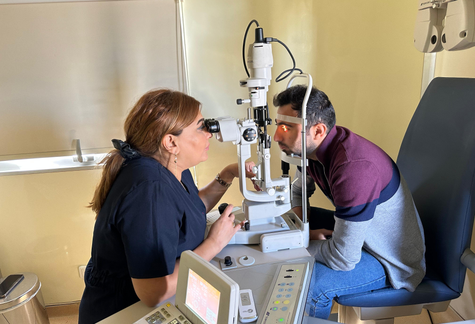 Səhiyyə Nazirliyi Şuşa və Ağdamda oftalmoloji aksiya keçirib