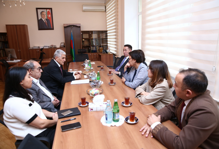 ADPU-da Qazaxıstan universitetlərinin rəhbərləri ilə görüş keçirilib