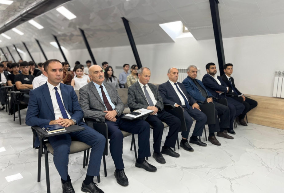 BDU-nun Geologiya fakültəsində şəhidlərin xatirəsi anılıb