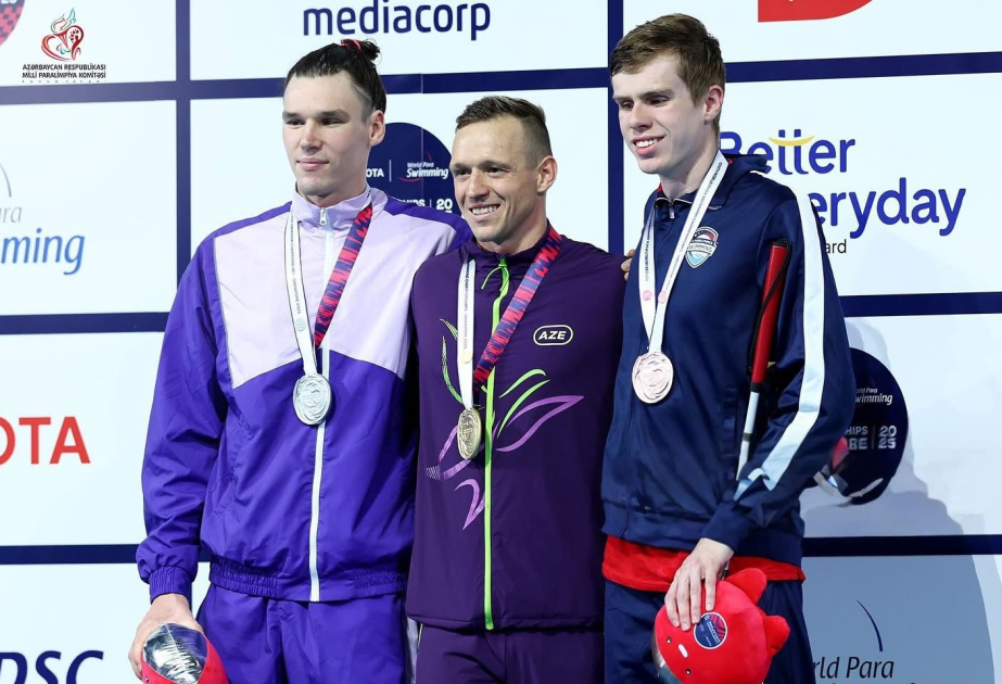 Le paranageur azerbaïdjanais Roman Saley termine les championnats du monde avec 4 médailles