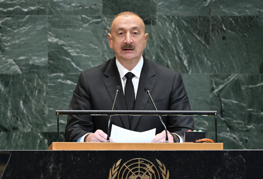 Prezident İlham Əliyev BMT Baş Assambleyasının 80-ci sessiyasında çıxış edib YENİLƏNİB-2 VİDEO