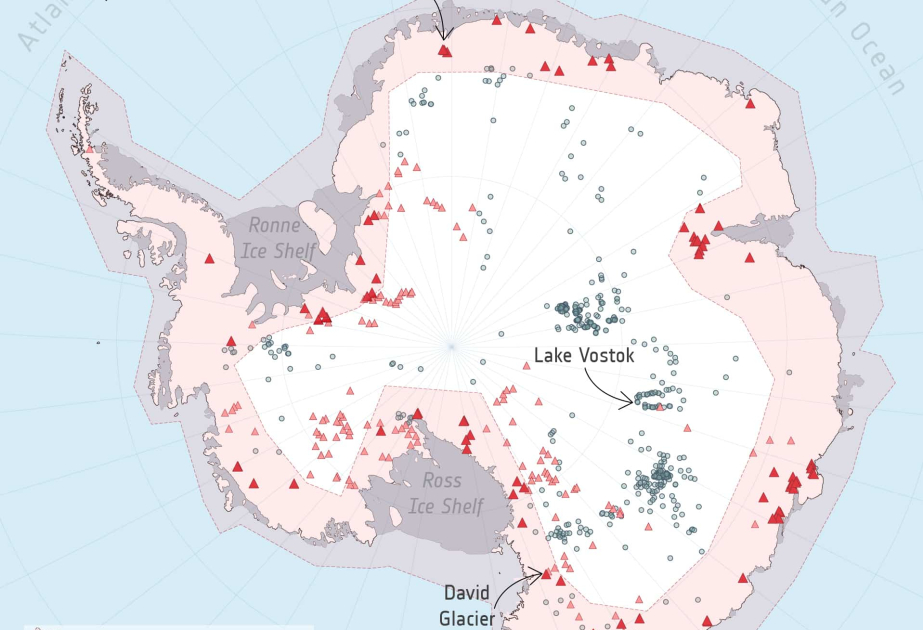 Scientists discover 85 'active' lakes buried beneath Antarctica's ice
