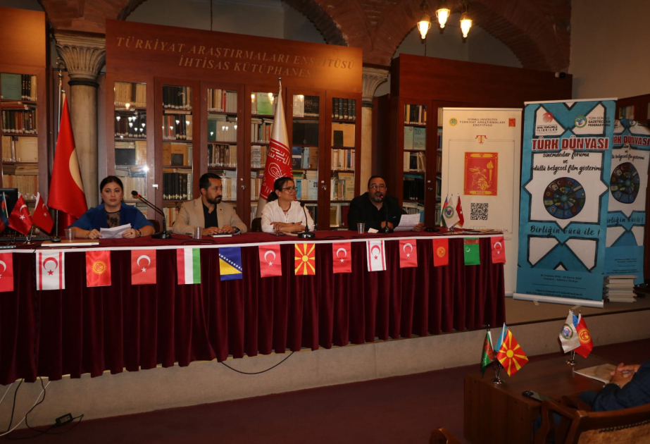 İstanbul Universitetində Azərbaycan kinosunun tarixinə dair təqdimat olub