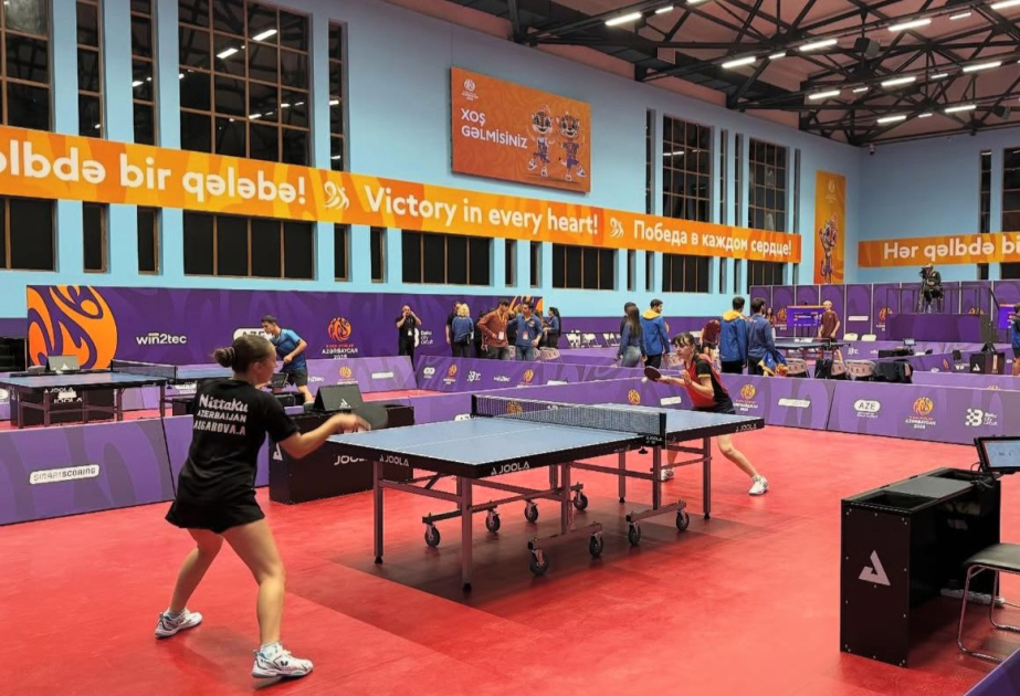 MDB Oyunları: Azərbaycanın stolüstü tennis komandası Özbəkistana qalib gələrək finala yüksəlib