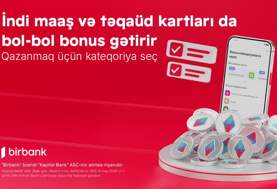 ®  A new bonus phase for salary and pension cards started
