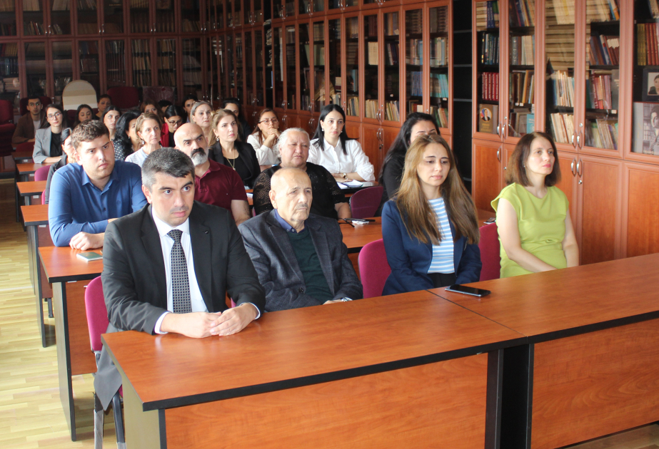 Şərqşünaslıq İnstitutunda şəhidlərimizin xatirəsi anılıb