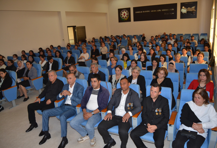 Zərdabda şəhidlərin xatirəsi anılıb