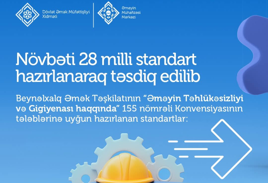 Növbəti 28 milli standart hazırlanaraq təsdiq edilib