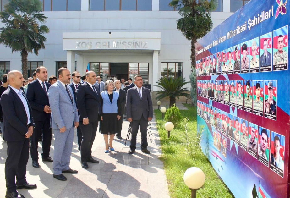 Sabirabadda “Vətənim Azərbaycan” adlı rəsm sərgisi açılıb