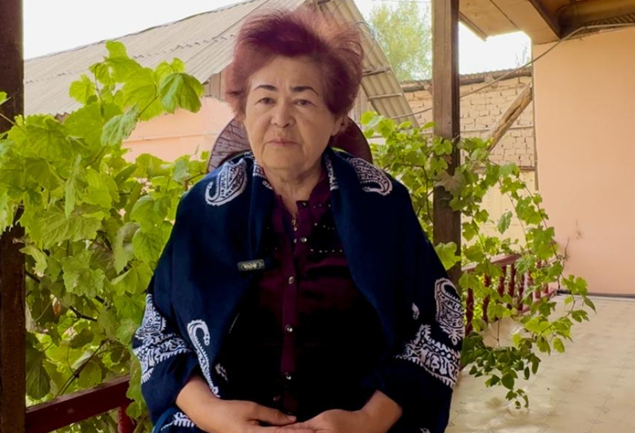 Белый дом из агдамского камня на юге Казахстана, где звучат азербайджанские мелодии