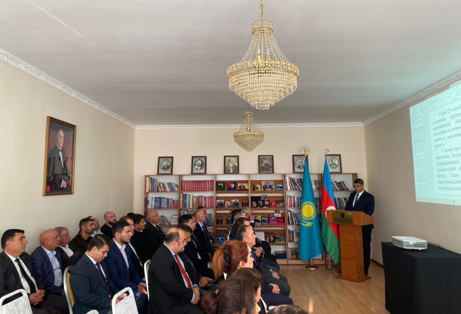 Aktauda 27 Sentyabr – Anım Günü ilə bağlı tədbir keçirilib