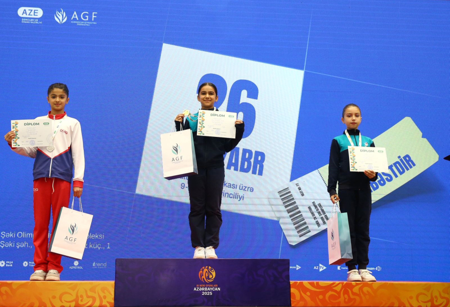 Şəkidə III MDB Oyunlarına sınaq xarakteri daşıyan batut gimnastikası yarışı keçirilib