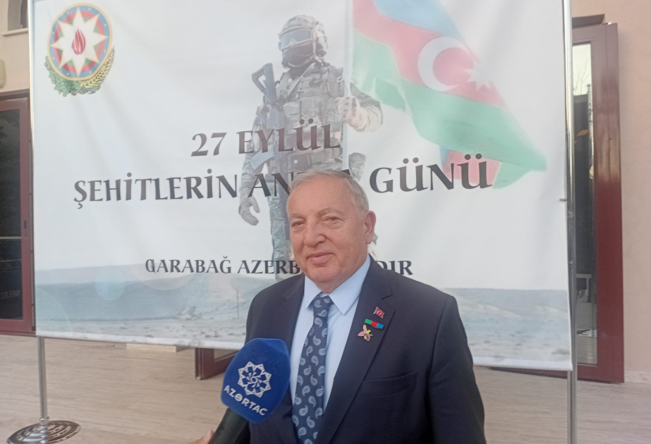 Хулуси Кылыч: 27 сентября – День гордости, символ единства и нерушимости Азербайджана
