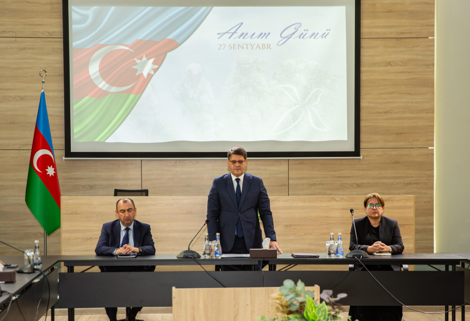 ETSN kollektivi şəhidlərin əziz xatirəsini yad edib