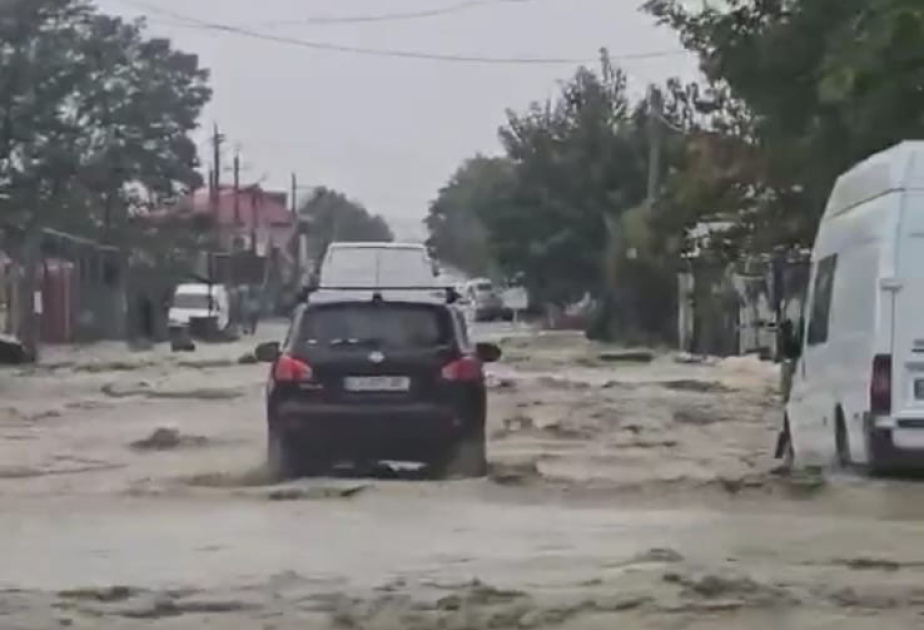 Gürcüstanda Qabal çayının daşması ciddi problemlər yaradıb