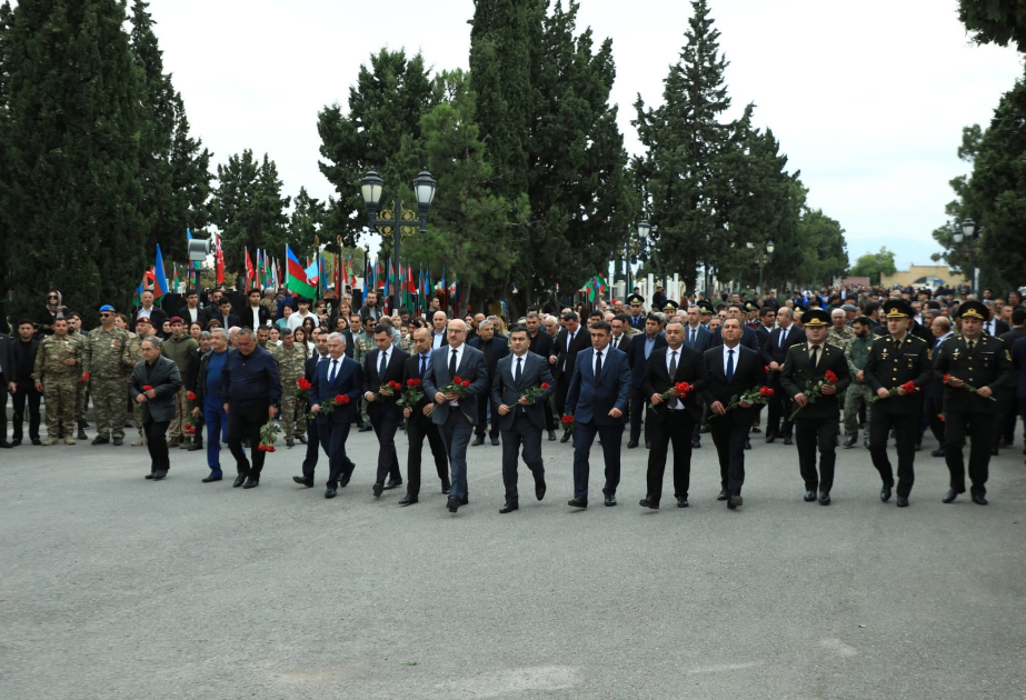 Gəncəbasar bölgəsində Anım Günü ilə əlaqədar tədbirlər keçirilib