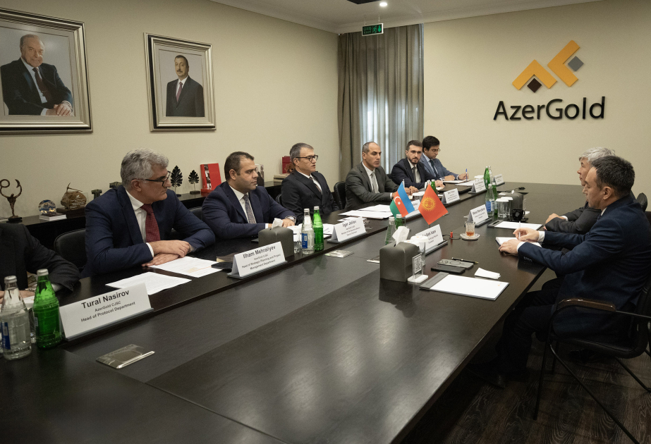AzerGold Chairman meets with Ambassador of Kyrgyzstan