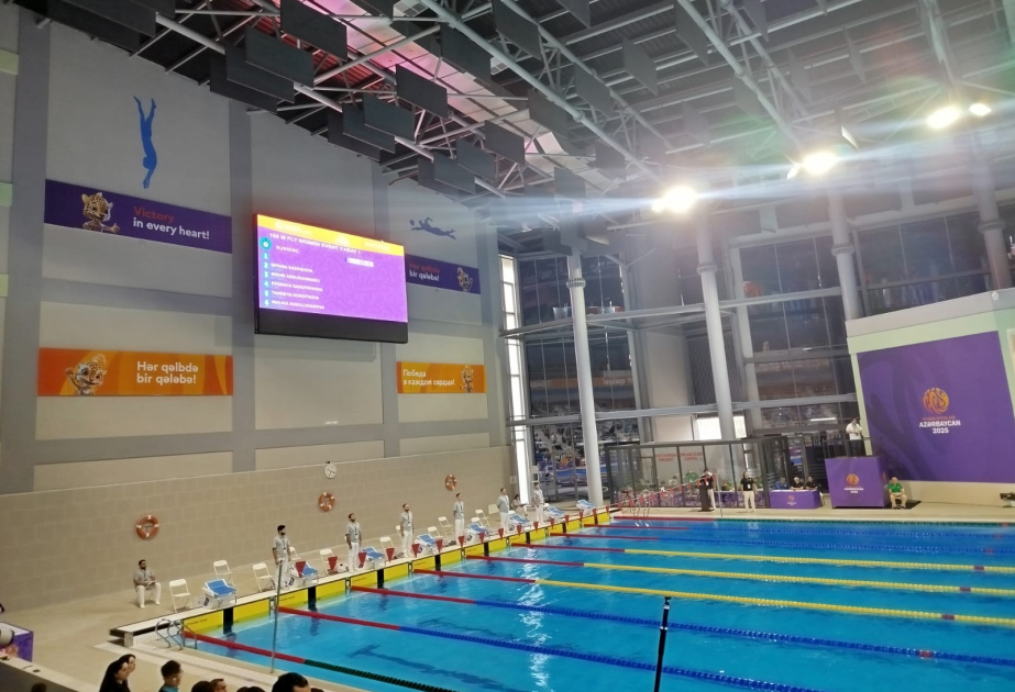 Azerbaijani swimmer wins bronze medal at CIS Games