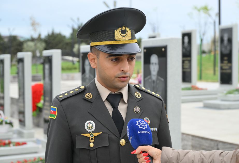 Kapitan: Şəhid qardaşımla həm kursant, həm zabit, həm də döyüş yoldaşı olmuşuq