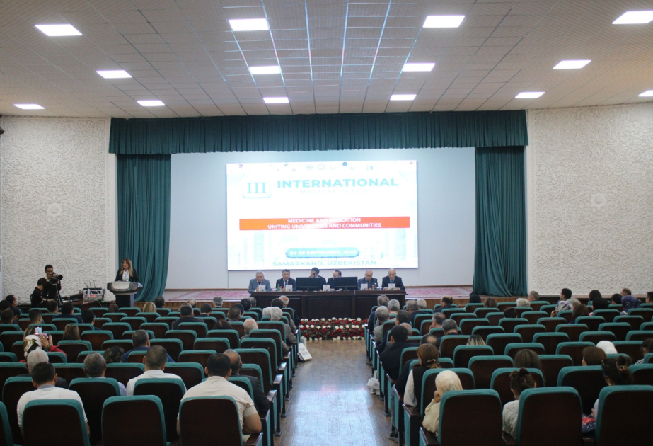 NDU-nun nümayəndə heyəti Səmərqənddə III Beynəlxalq Tibbi Forumda iştirak edib