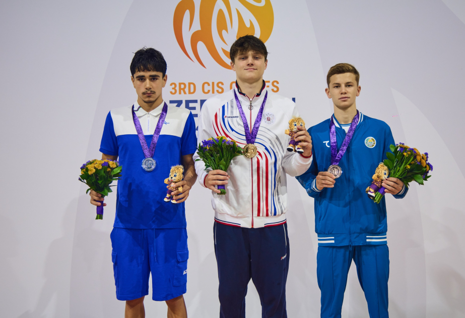 Azərbaycan üzgüçüsü MDB Oyunlarında gümüş medal qazanıb